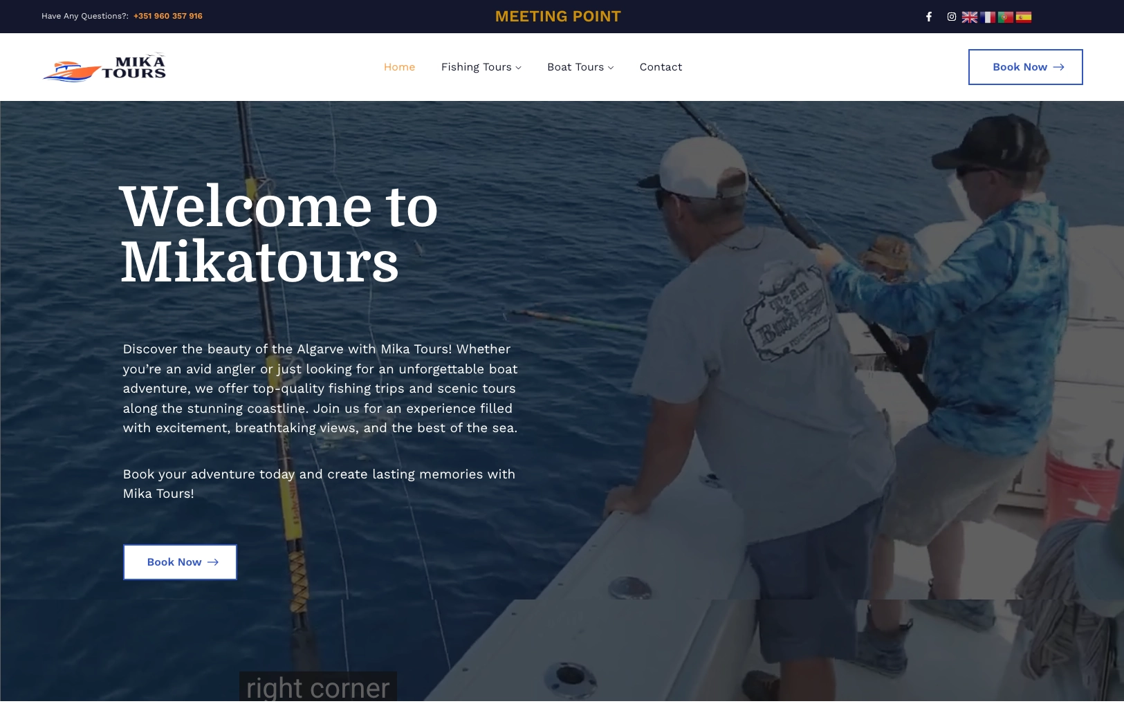 Mika Tours — Website profissional