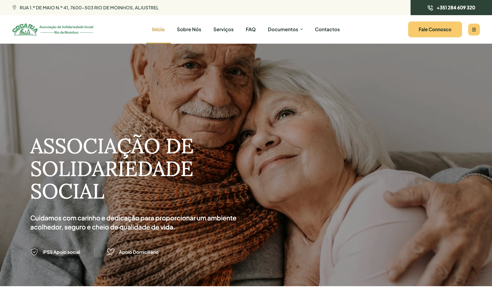 Cocaria — Website profissional