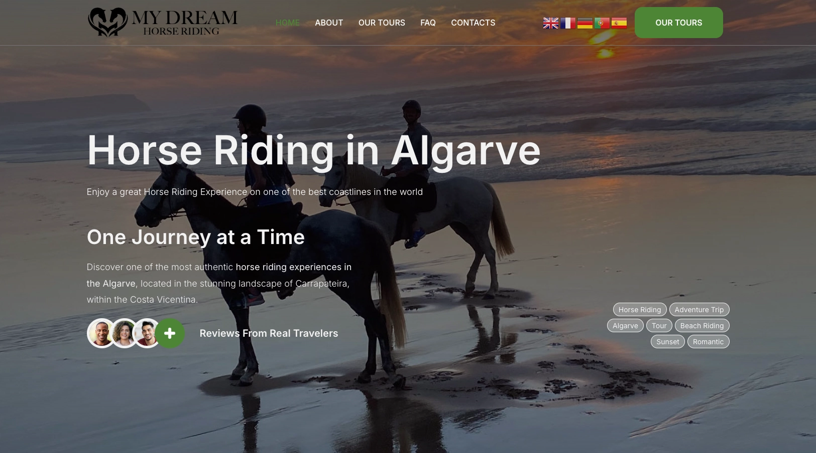 My Dream — Website profissional