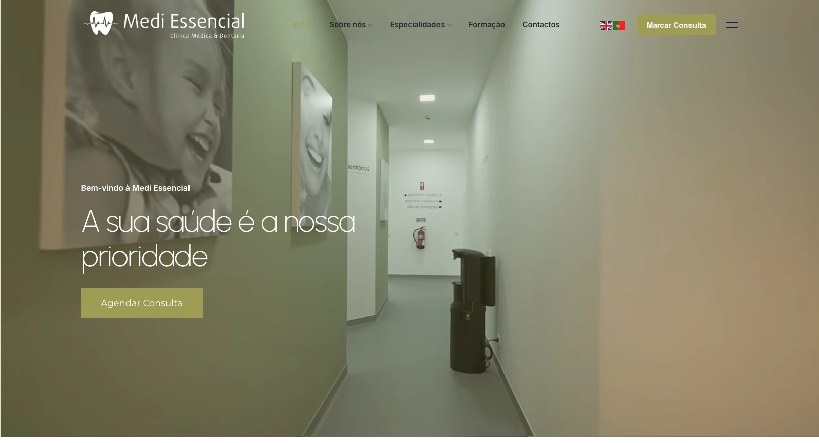 Medi Essencial — Website profissional