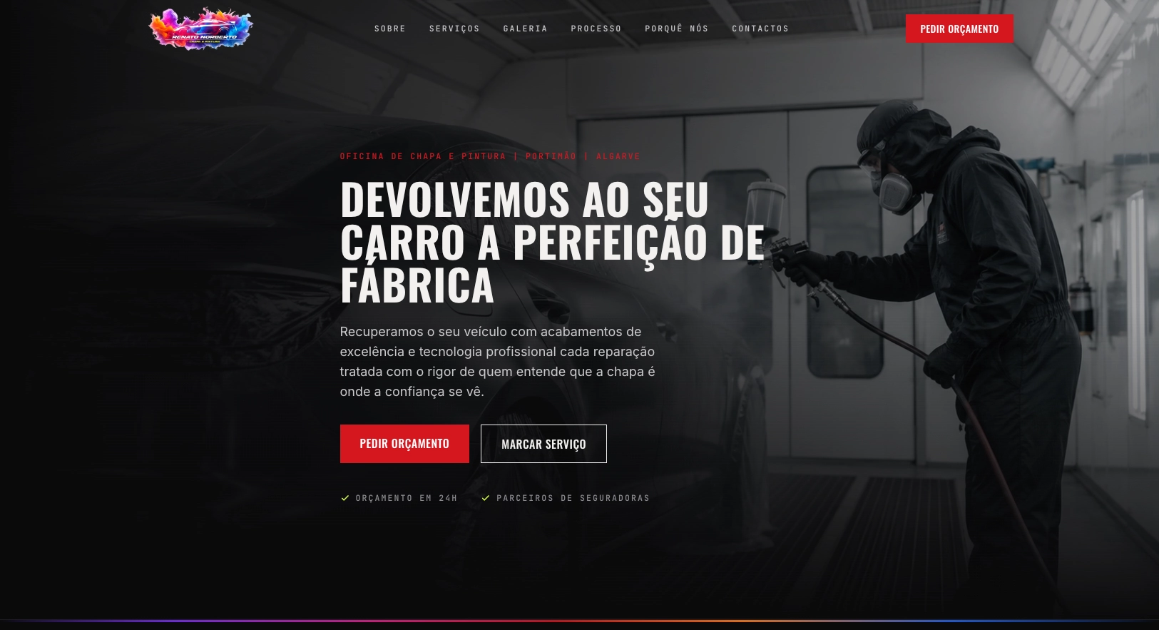 Renato Norberto — Website profissional